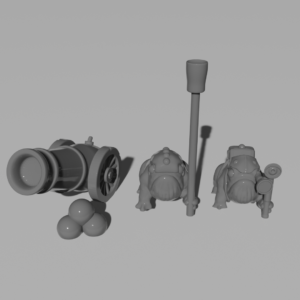 Samppi of War War Machines: Cannon