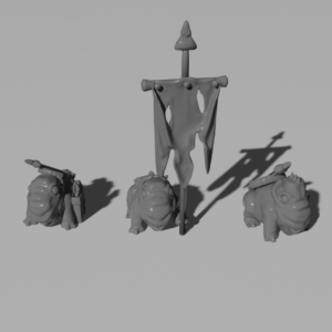 Samppi of War Infantry: Crossbow Block
