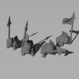 Samppi of War Infantry: Pole Arms Block